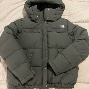 The North Face Green Puffer Jacket